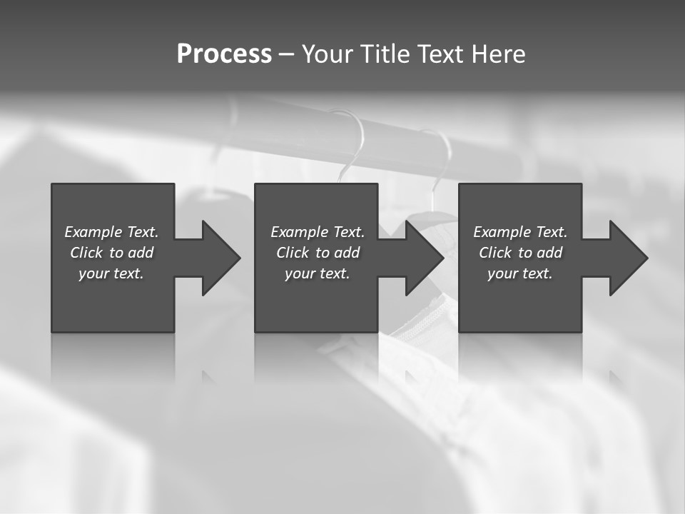 Retail Boutique Black PowerPoint Template