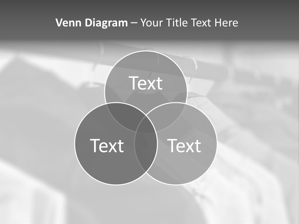 Retail Boutique Black PowerPoint Template