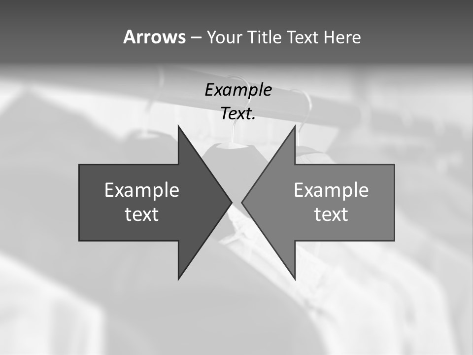Retail Boutique Black PowerPoint Template