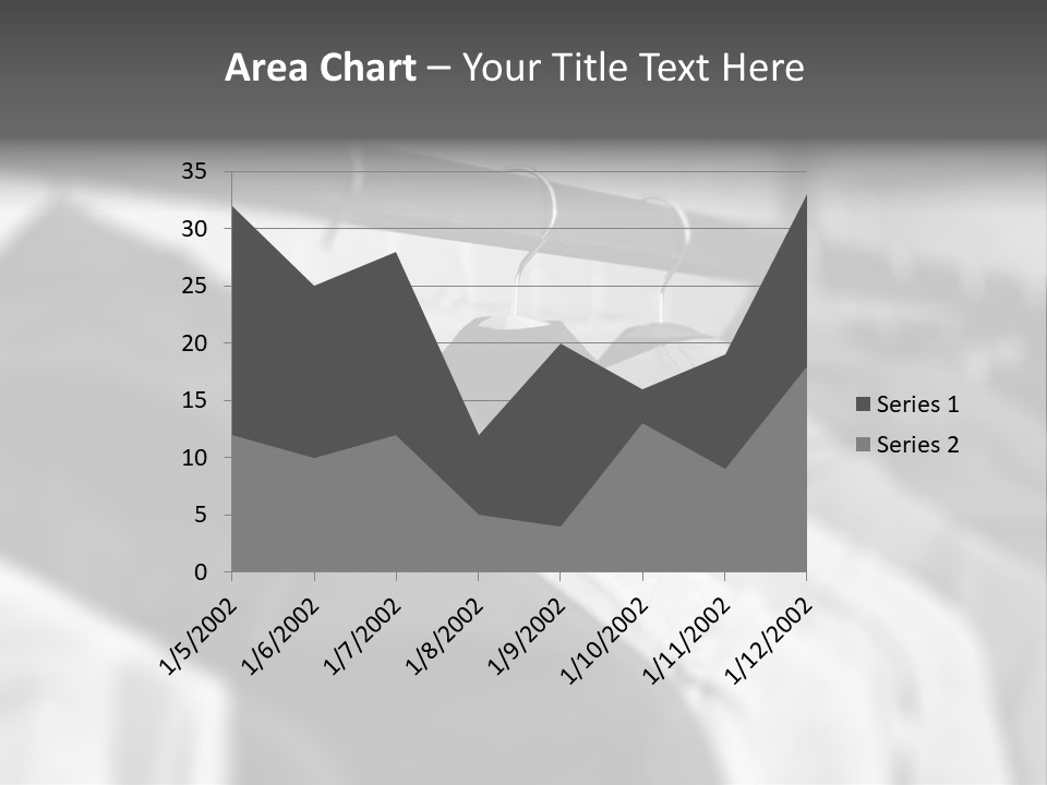 Retail Boutique Black PowerPoint Template