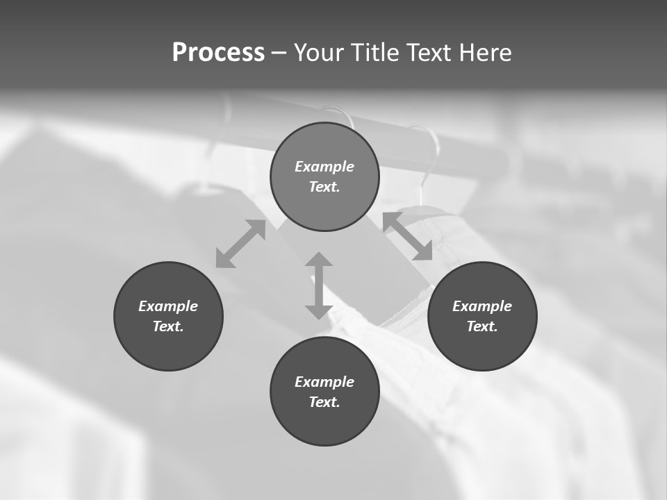 Retail Boutique Black PowerPoint Template