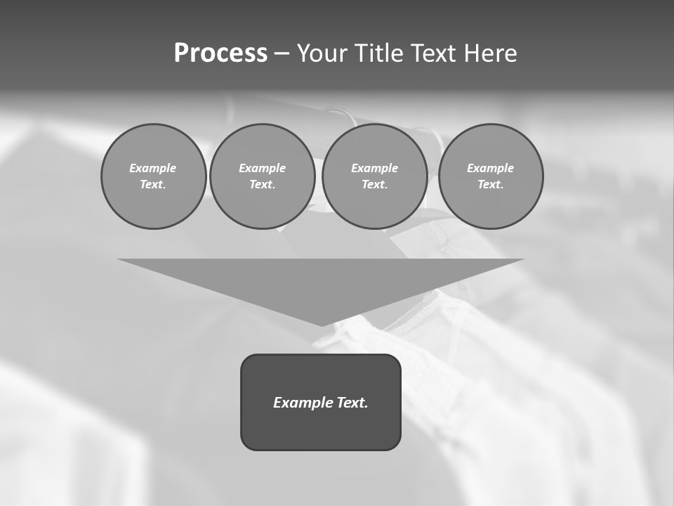 Retail Boutique Black PowerPoint Template