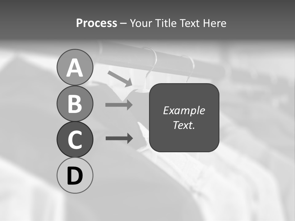 Retail Boutique Black PowerPoint Template