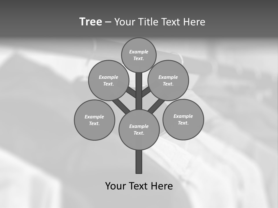 Retail Boutique Black PowerPoint Template