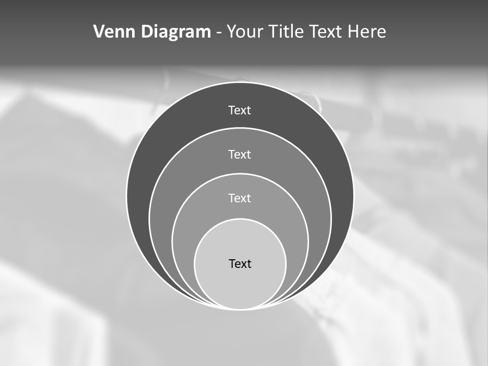 Retail Boutique Black PowerPoint Template