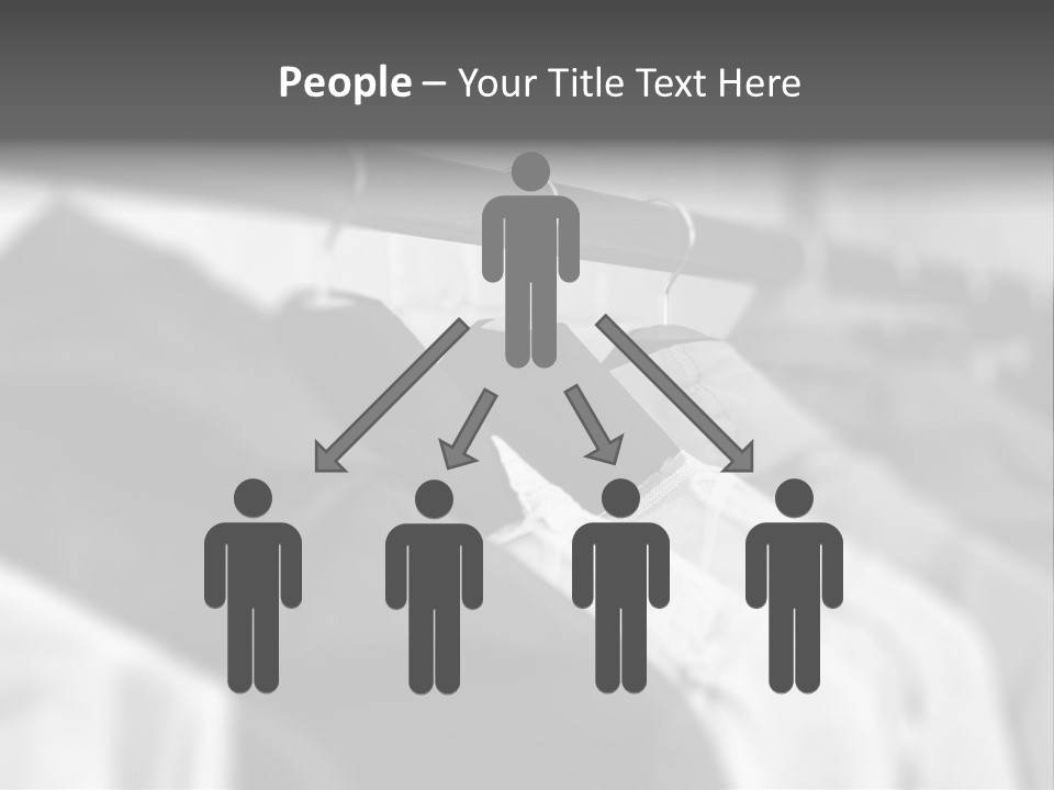 Retail Boutique Black PowerPoint Template