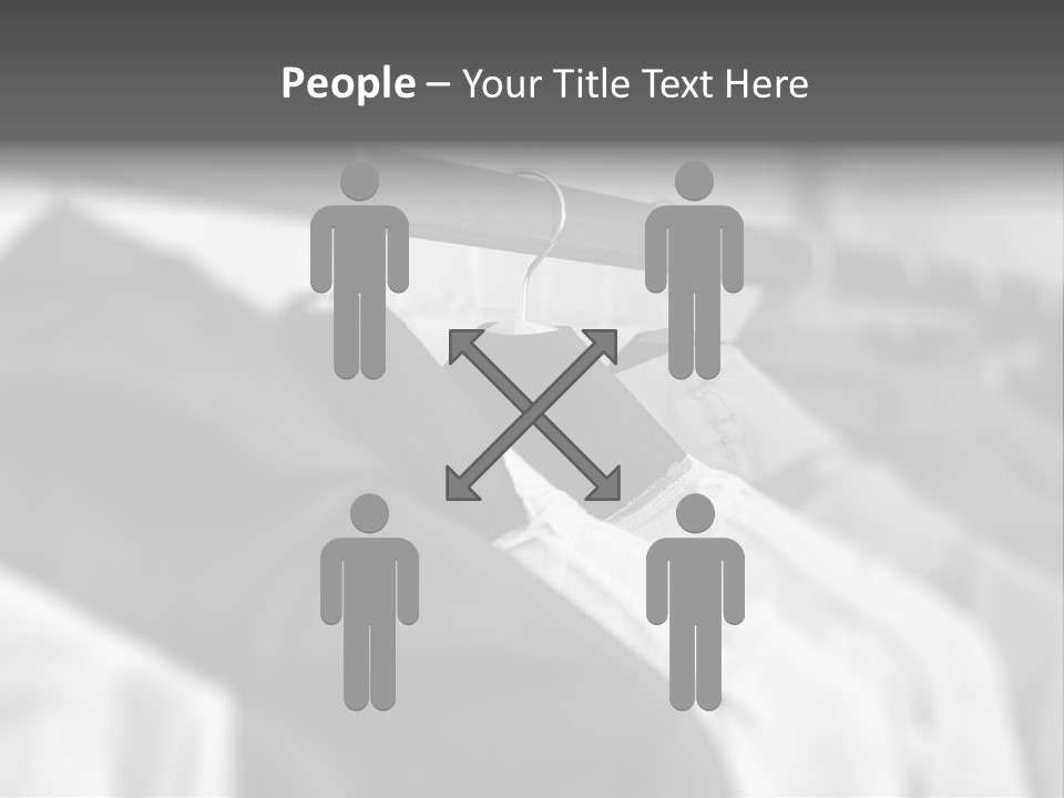 Retail Boutique Black PowerPoint Template