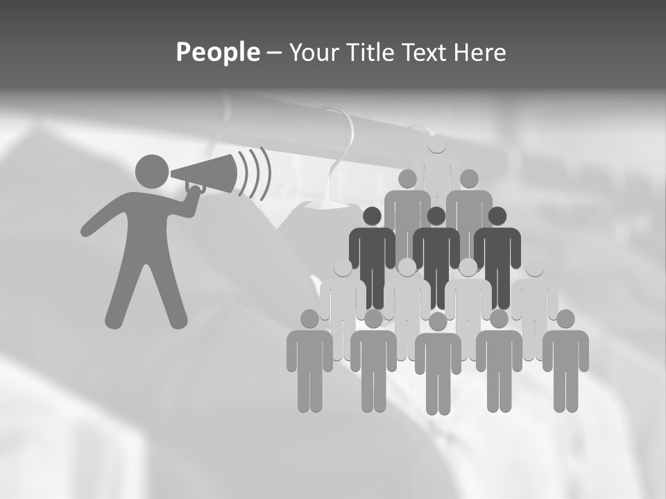 Retail Boutique Black PowerPoint Template