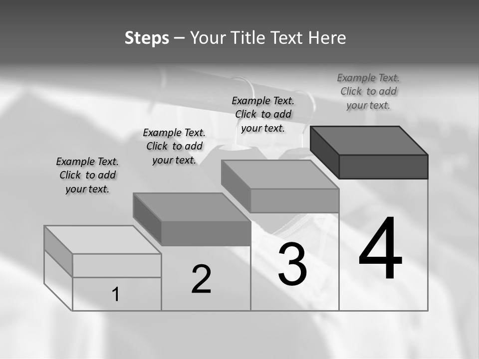 Retail Boutique Black PowerPoint Template
