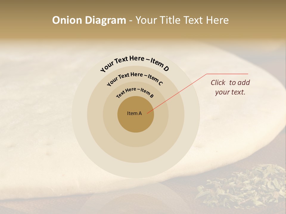 Sauce Oregano Sheet PowerPoint Template