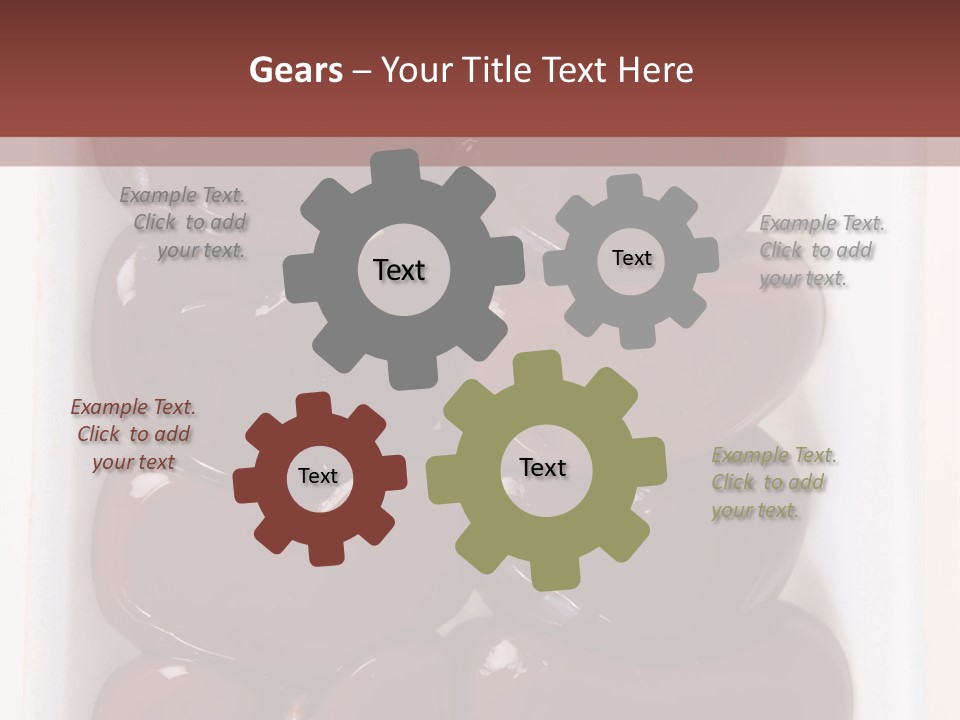 Food Lamb Above PowerPoint Template