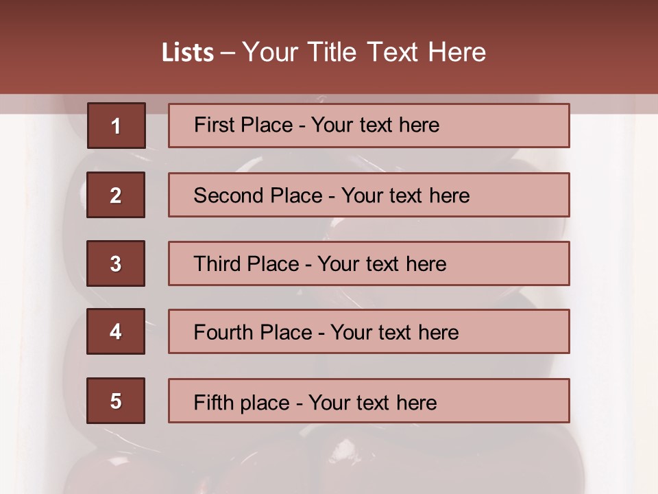 Food Lamb Above PowerPoint Template