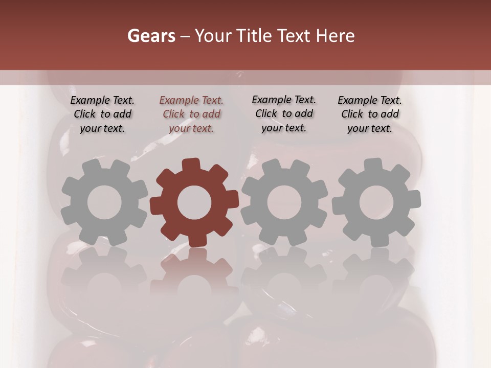 Food Lamb Above PowerPoint Template