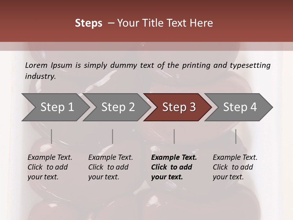 Food Lamb Above PowerPoint Template