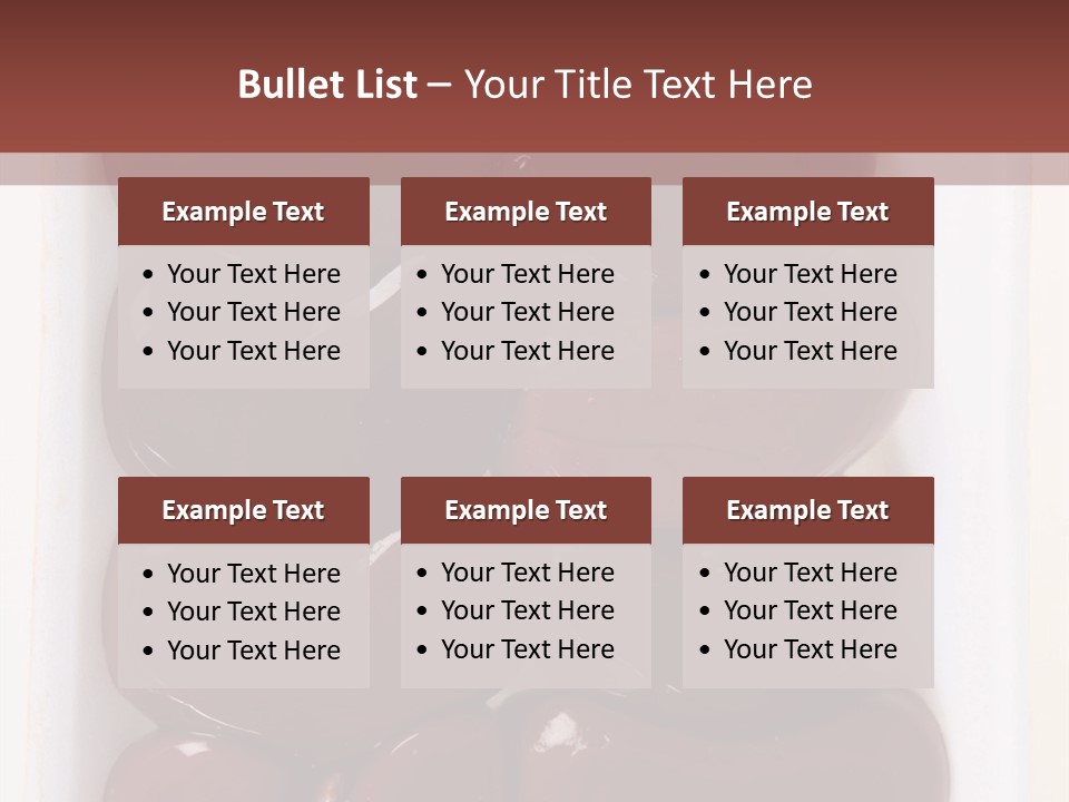 Food Lamb Above PowerPoint Template