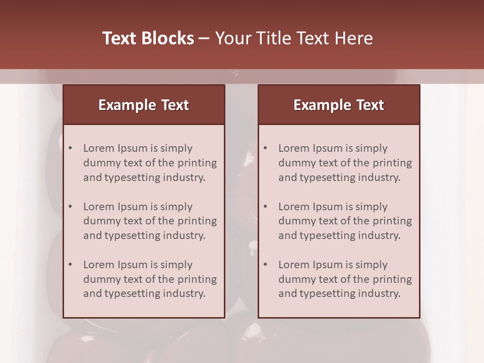 Food Lamb Above PowerPoint Template