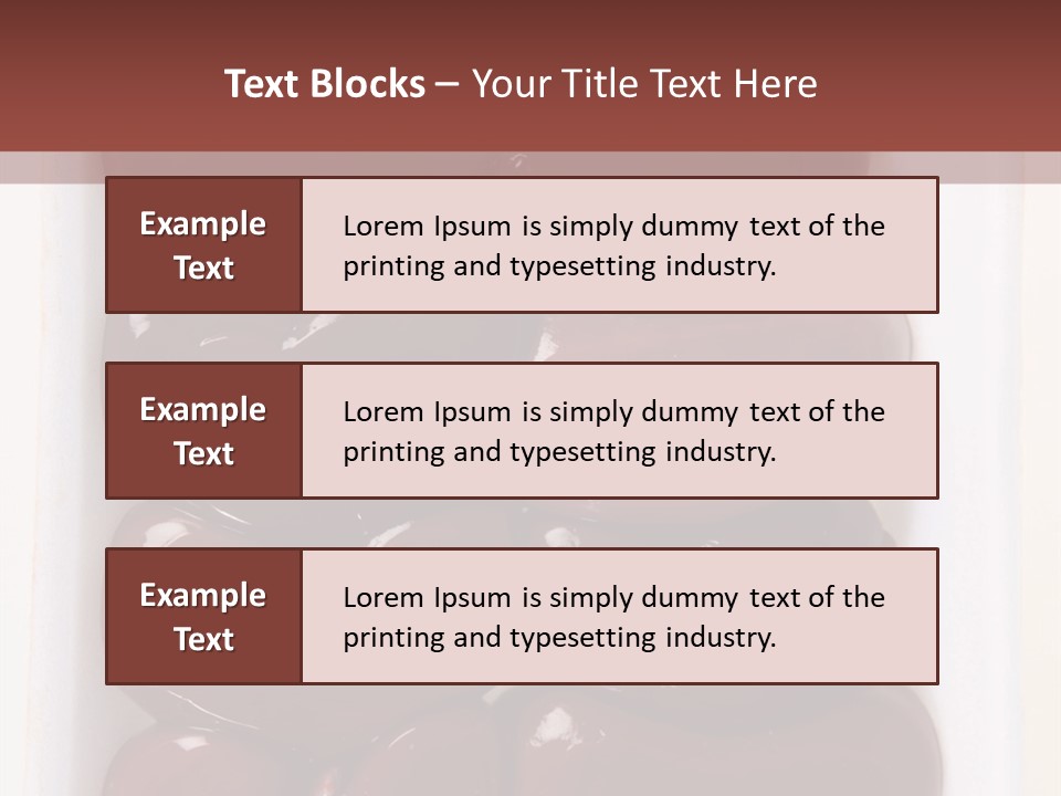 Food Lamb Above PowerPoint Template