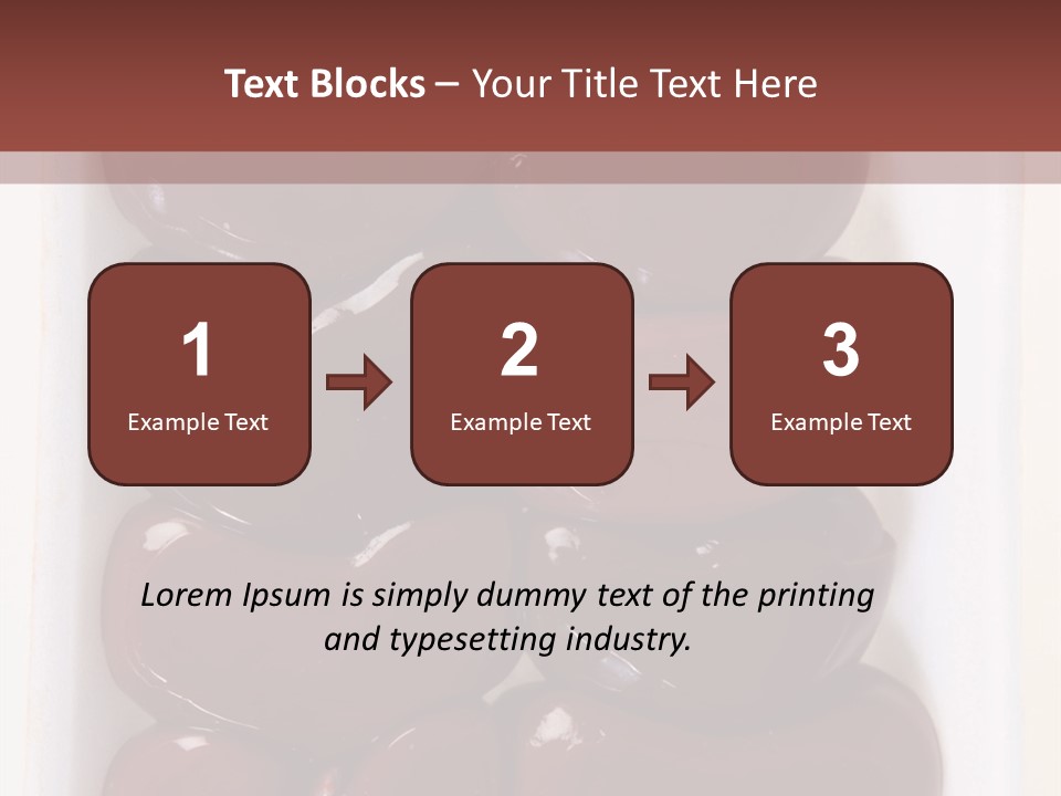 Food Lamb Above PowerPoint Template