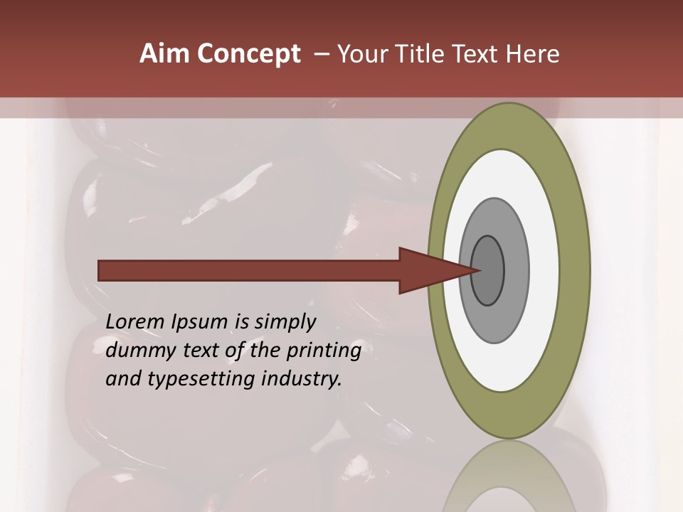 Food Lamb Above PowerPoint Template