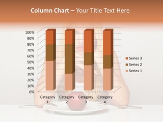 Human Cutlery Woman PowerPoint Template