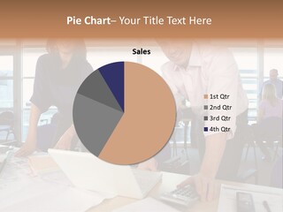 Training Men Architects PowerPoint Template