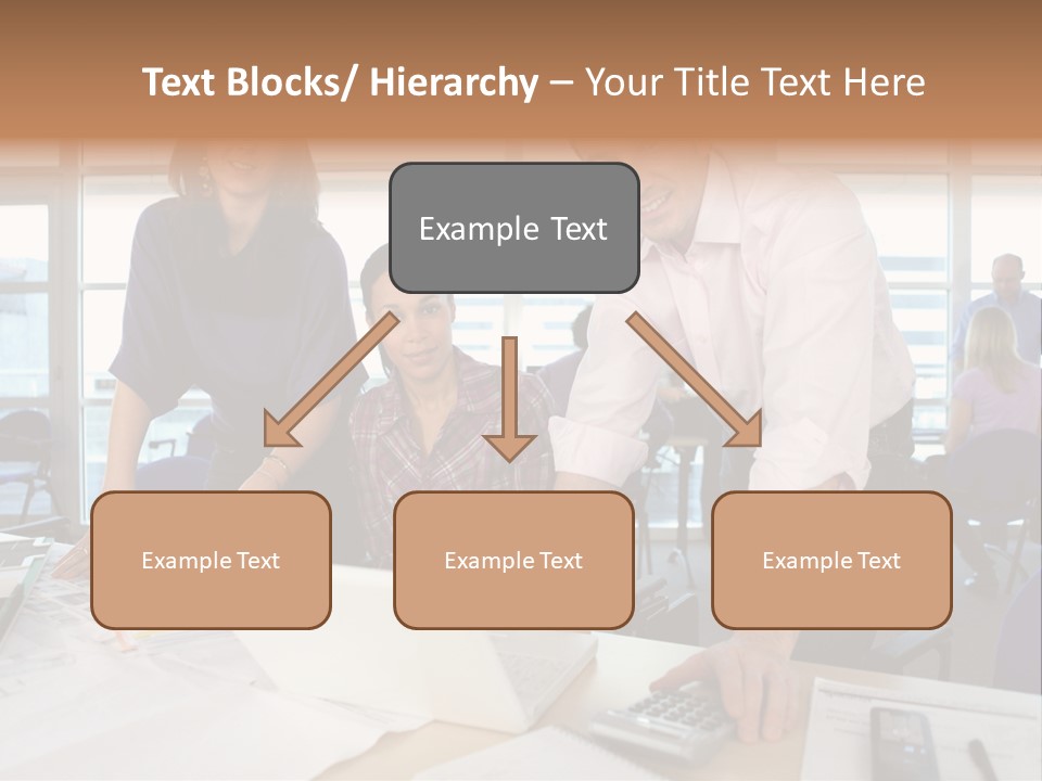 Training Men Architects PowerPoint Template