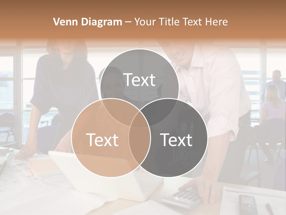 Training Men Architects PowerPoint Template