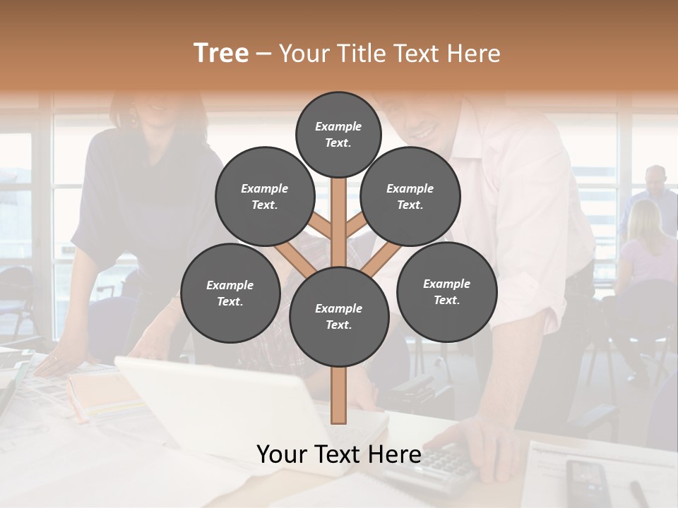 Training Men Architects PowerPoint Template