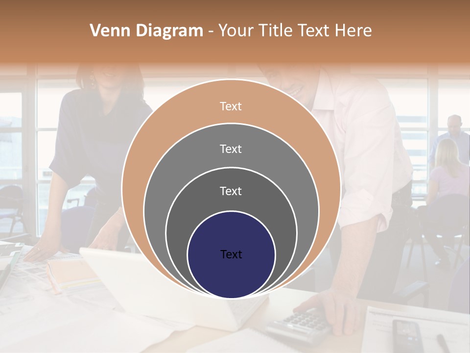 Training Men Architects PowerPoint Template
