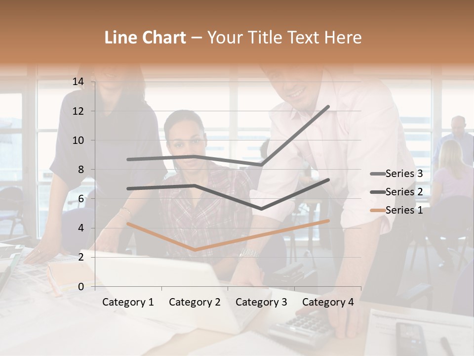 Training Men Architects PowerPoint Template