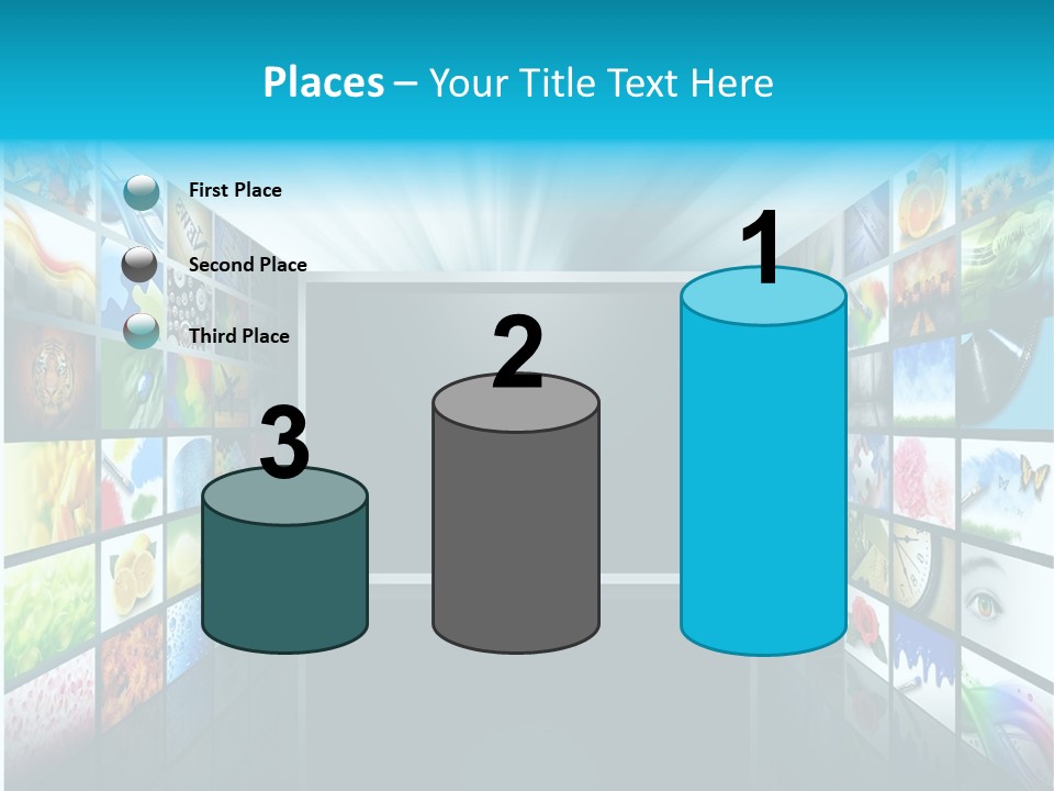 Equipment Flat Gallery PowerPoint Template