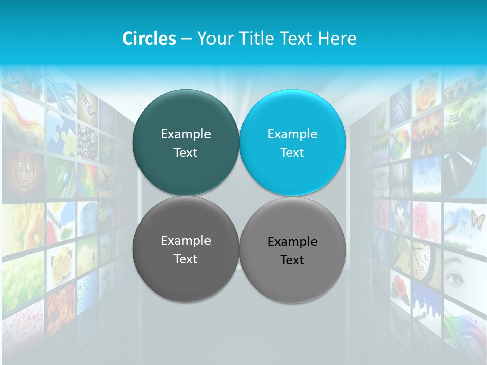 Equipment Flat Gallery PowerPoint Template