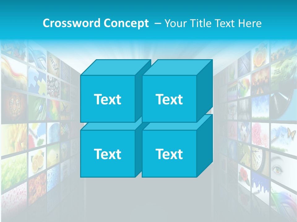 Equipment Flat Gallery PowerPoint Template