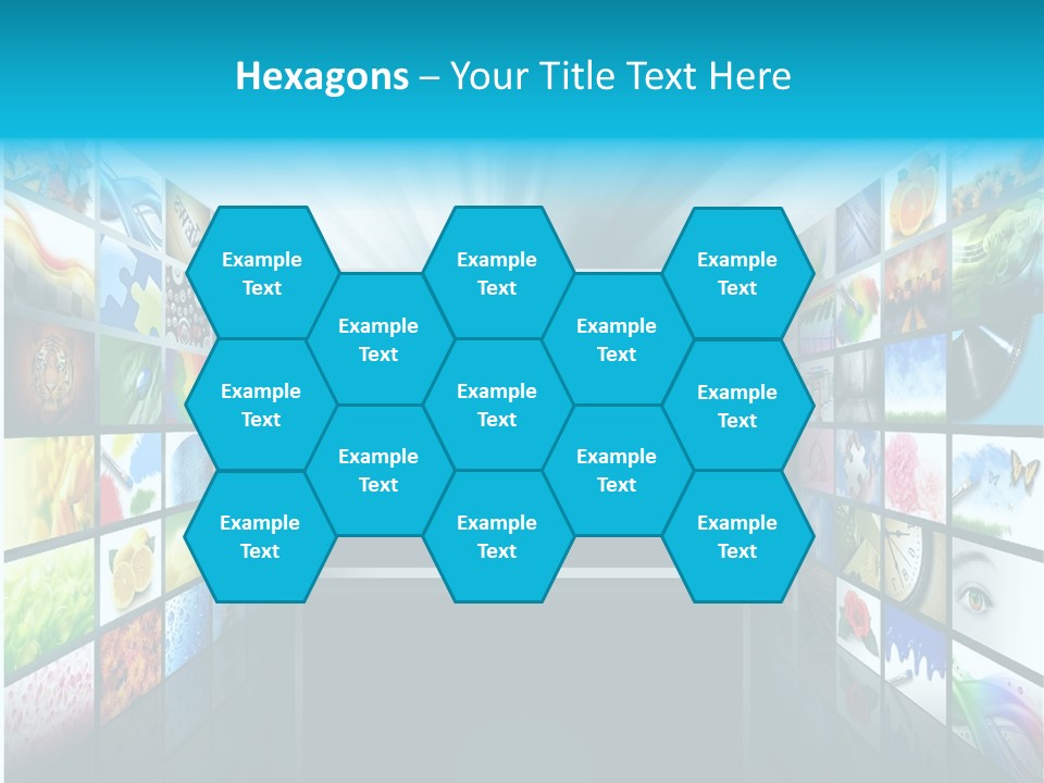Equipment Flat Gallery PowerPoint Template