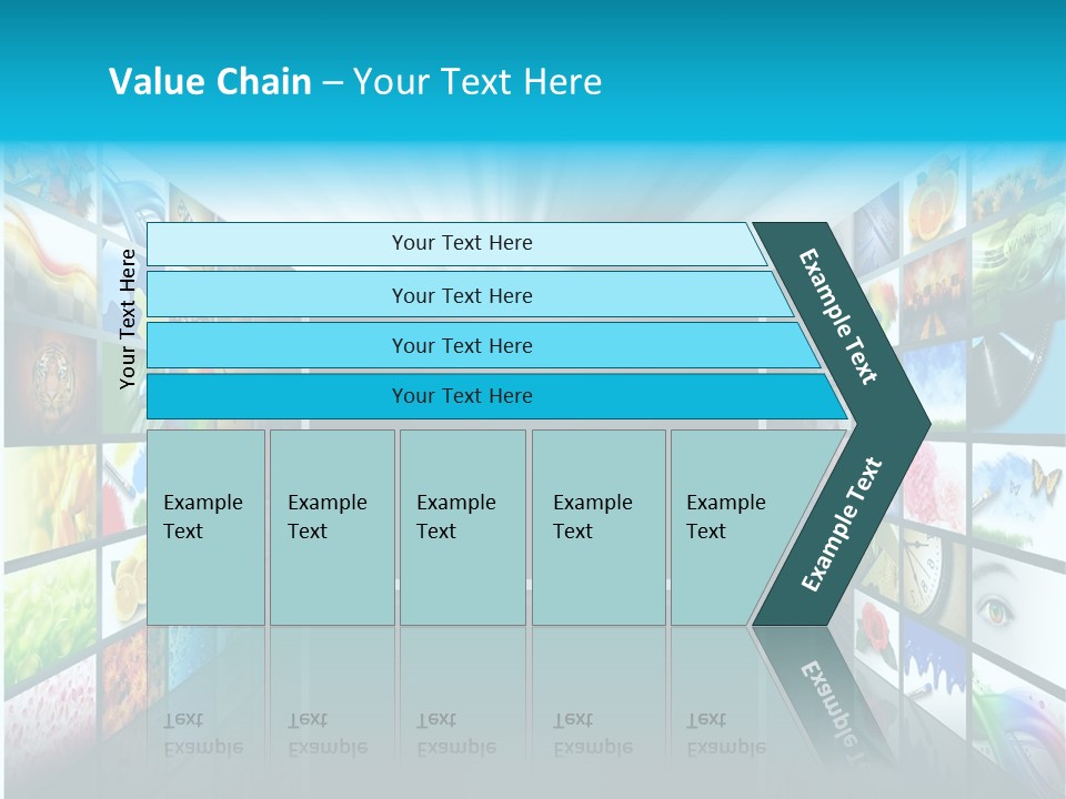 Equipment Flat Gallery PowerPoint Template