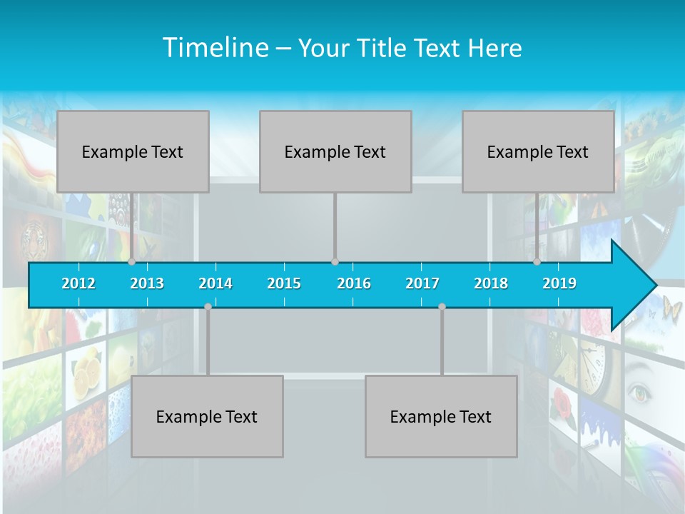 Equipment Flat Gallery PowerPoint Template
