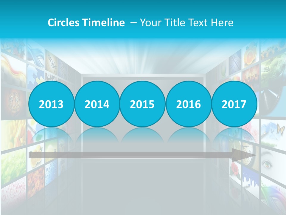 Equipment Flat Gallery PowerPoint Template