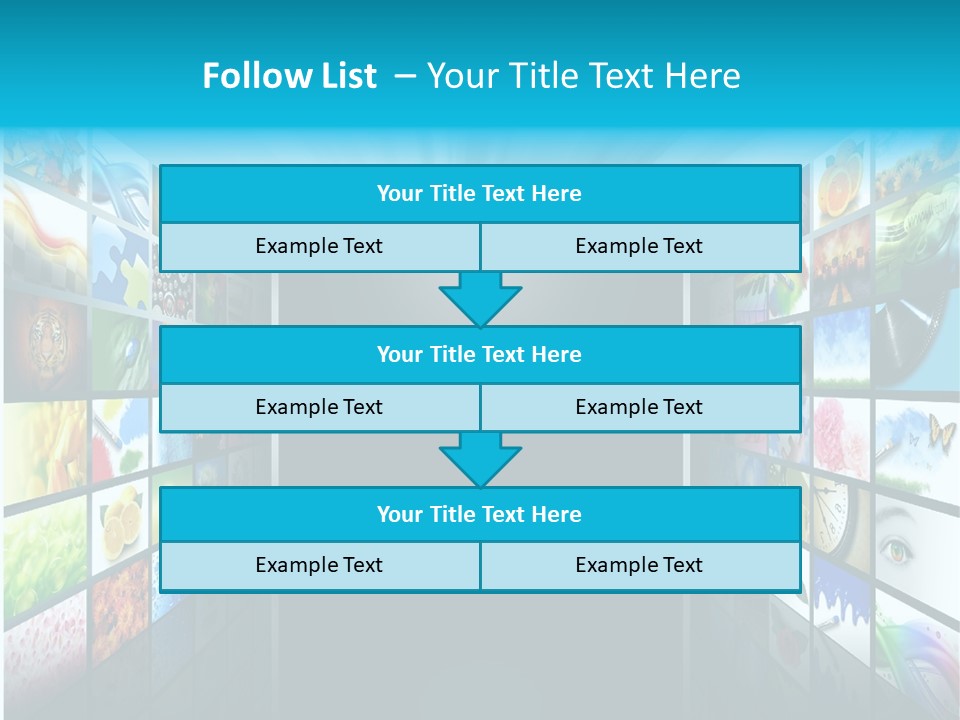 Equipment Flat Gallery PowerPoint Template