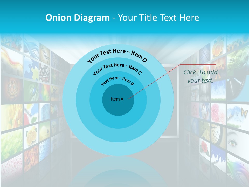 Equipment Flat Gallery PowerPoint Template