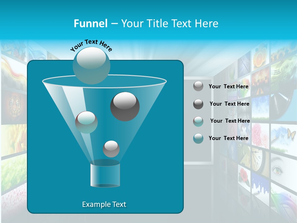 Equipment Flat Gallery PowerPoint Template