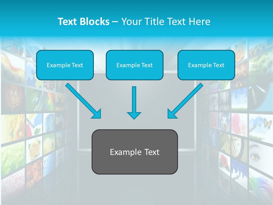 Equipment Flat Gallery PowerPoint Template