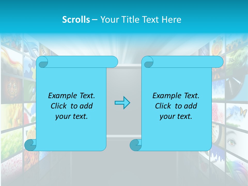 Equipment Flat Gallery PowerPoint Template