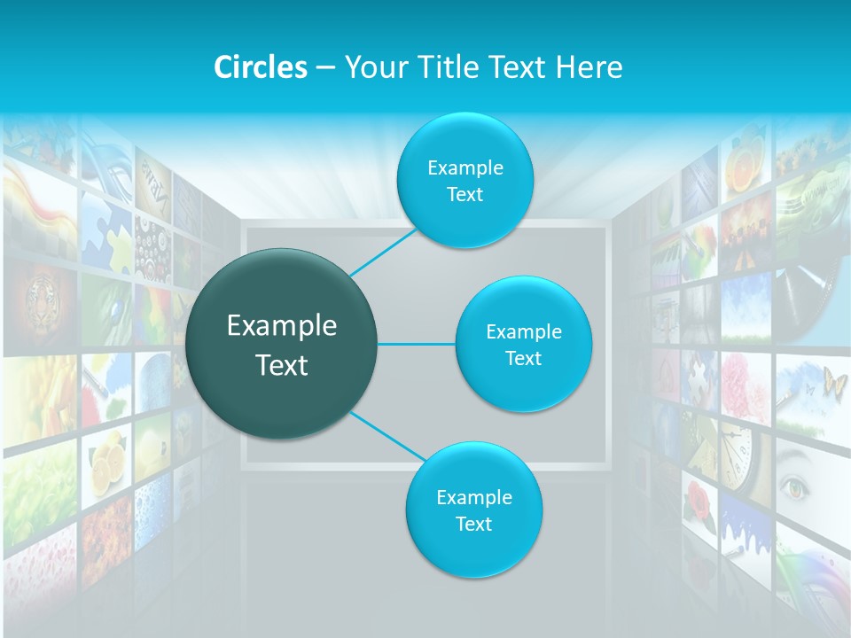Equipment Flat Gallery PowerPoint Template