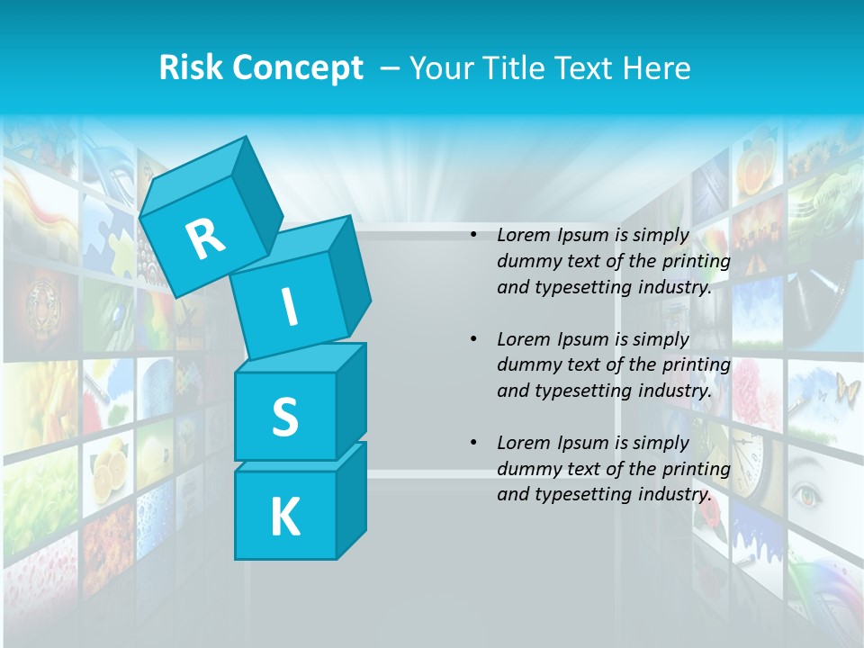 Equipment Flat Gallery PowerPoint Template