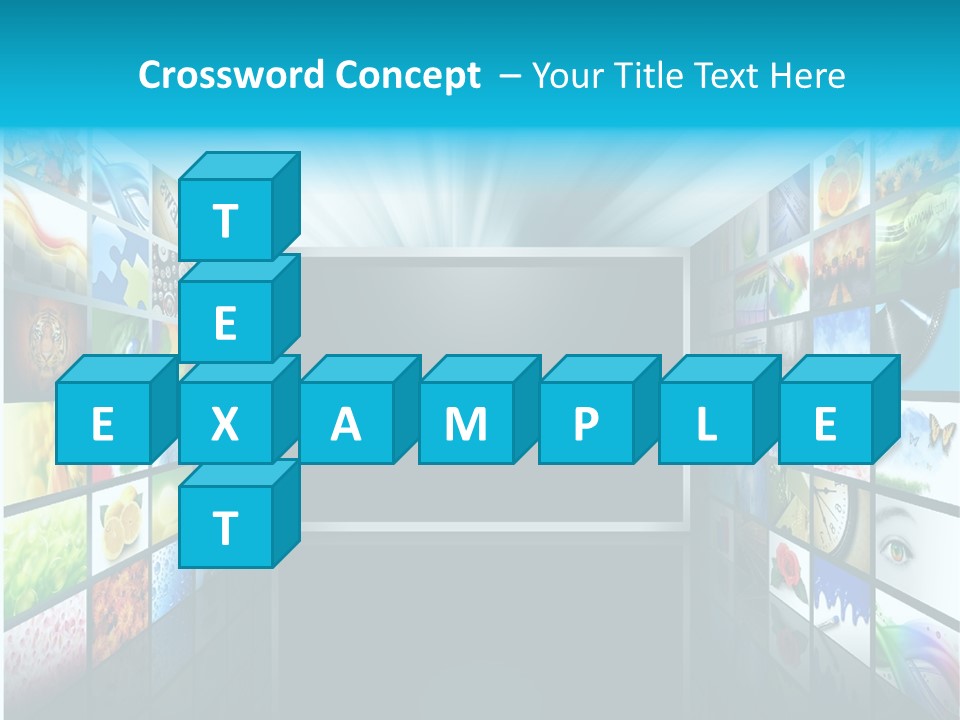 Equipment Flat Gallery PowerPoint Template