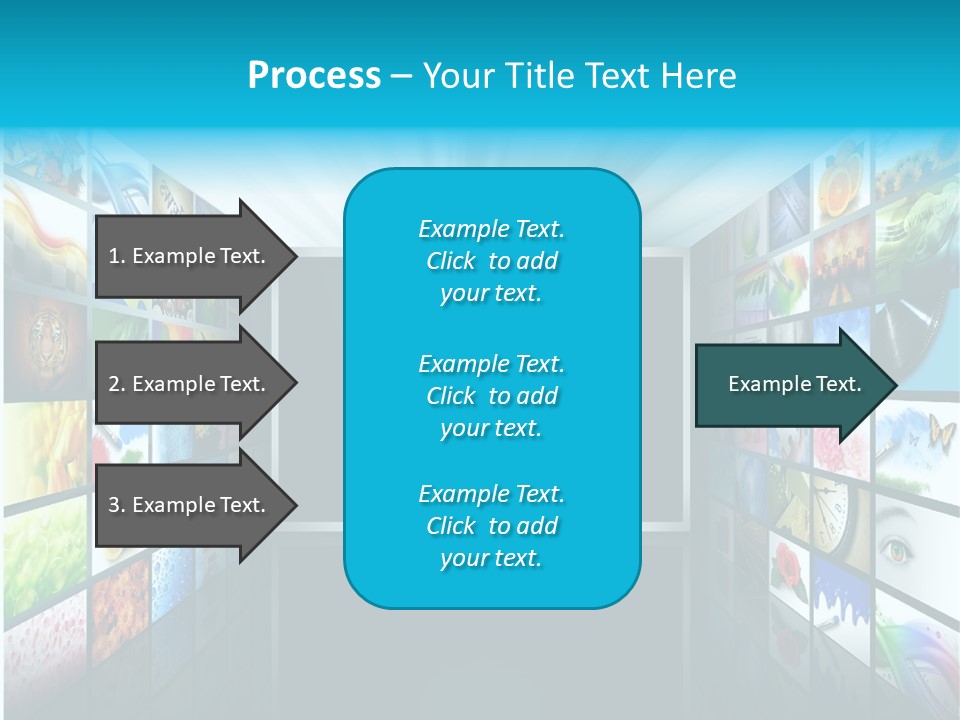 Equipment Flat Gallery PowerPoint Template
