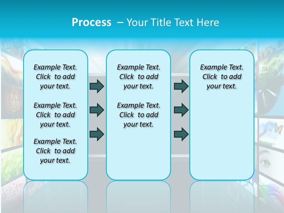 Equipment Flat Gallery PowerPoint Template