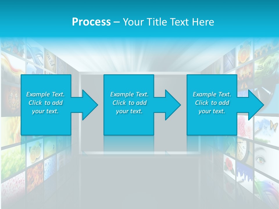Equipment Flat Gallery PowerPoint Template