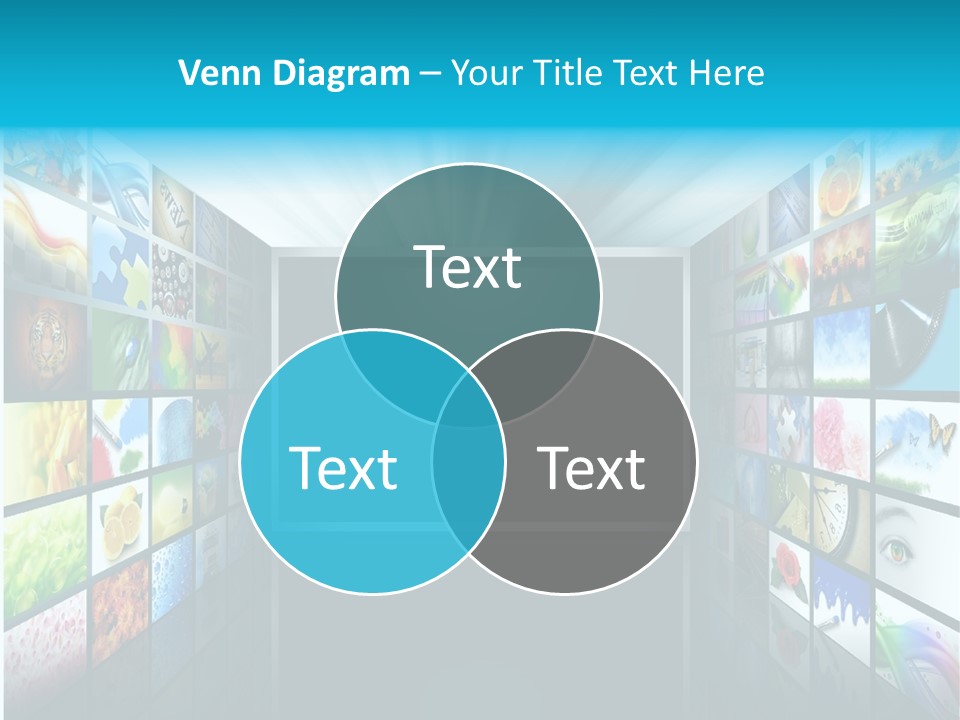Equipment Flat Gallery PowerPoint Template