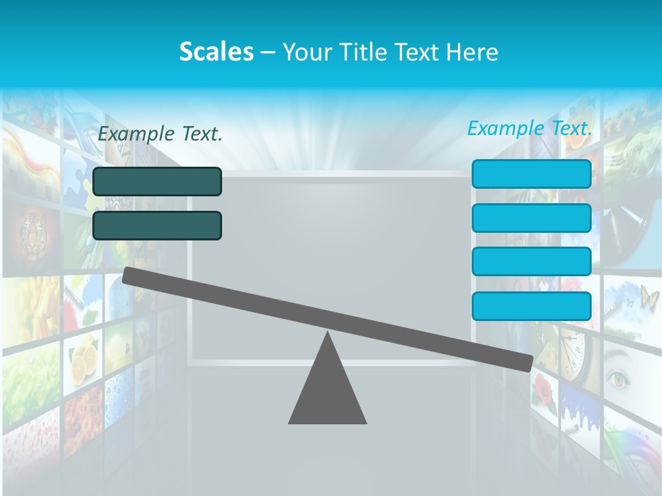 Equipment Flat Gallery PowerPoint Template